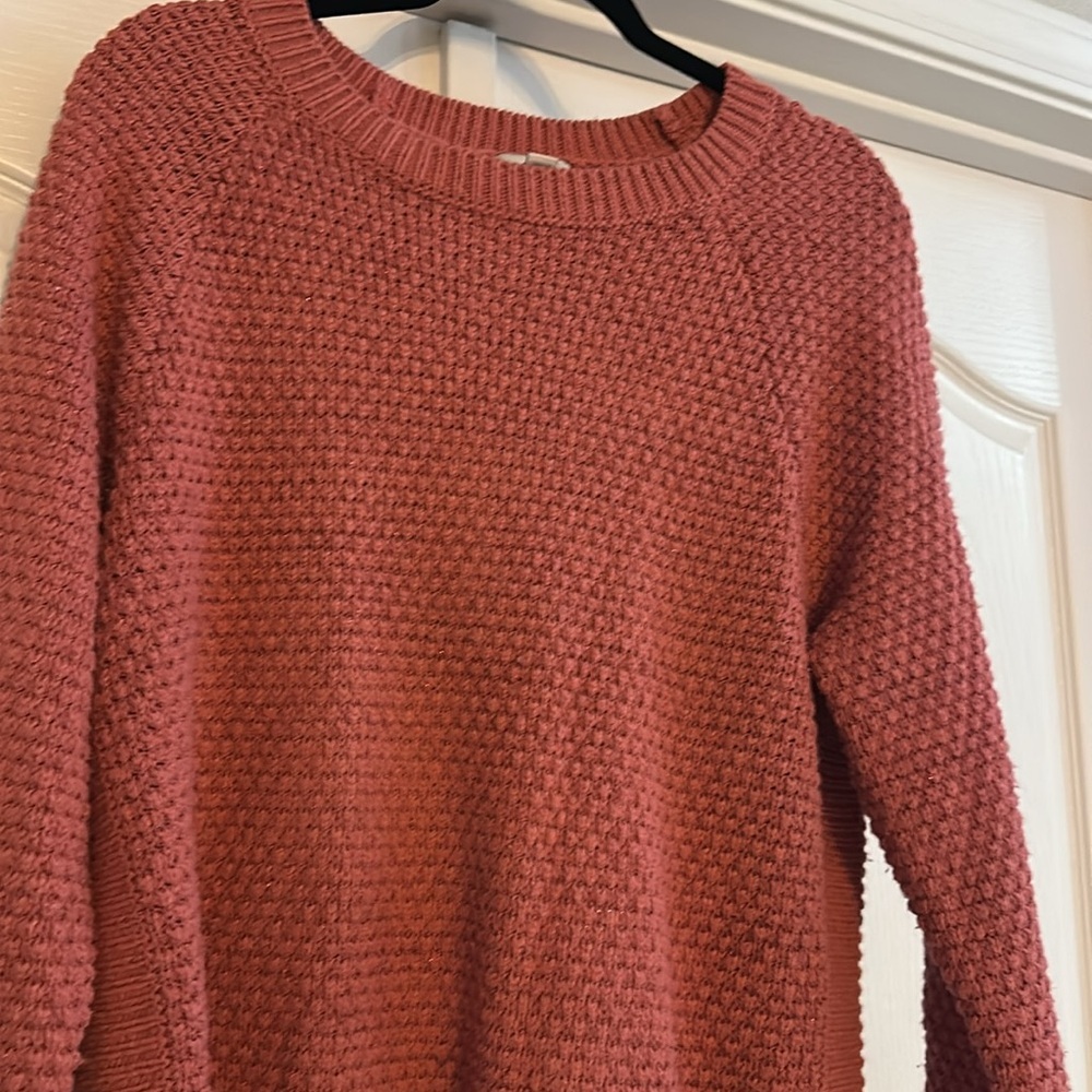 Women's Mauve Sweater St Johns Bay xxl - Picture 2 of 6